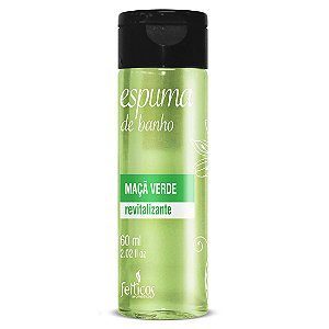 Espuma De Banho Aromática Maçã Verde 60ml - Feitiços