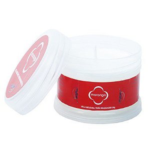 Vela para Massagem Beijável Morango 50g - Chillies