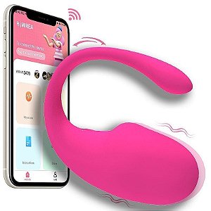 Vibrador Love Egg 10 Vibrações Recarregável Controlado Via App - Importado
