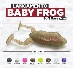 ISCA ARTIFICIAL SOFT BABY FROG 2UN MONSTER 3X