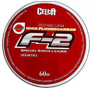 LINHA F-2 SPECIAL SHOCK LEADER 100% FLUORCARBON 60 METROS (CELTA)