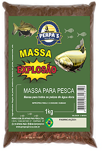 MASSA PERPAS PESCA EXPLOSÃO 1 KG
