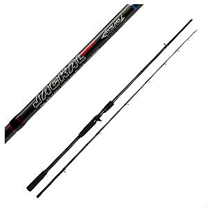 Vara Jackal Carretilha 2,70m 50lbs 2 partes (Artemis)