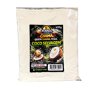 Massa Chama Coco Selvagem Pesca 400G