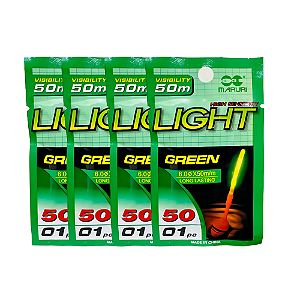 Kit C/4 Luminoso Para Pesca Maruri Nº 50