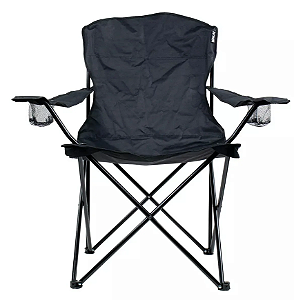 Cadeira Dobrável Kala Comfort Plus até 150kg dois porta copo