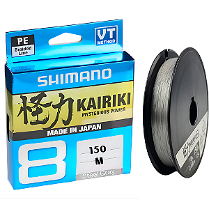Linha Multifilamento Kairiki 8x 0,23mm 30Lb 150m Cza Shimano