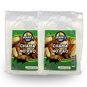 Kit C/ 2 Unidades Massa Chama no Pão Perpas Pesca (400g cada)