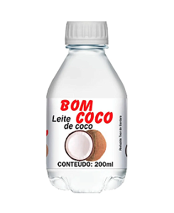 Leite de Coco 200ml (Bom Coco)