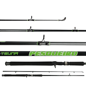 Vara Pesqueiro Carretilha 2,40m 20-50lb (Tsuna)