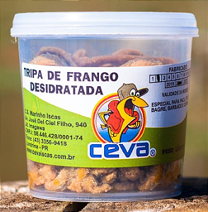 Tripa De Frango Desidratada 120G (Ceva Iscas)