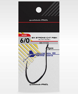 Anzol Pinnacle 2X Strong Cat Fish Nº 5/0 5Pçs (Maruri)