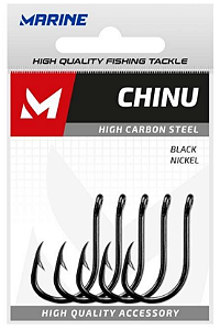 Anzol Chinu Black nº3 Marine Sports c/50 (Cartela)