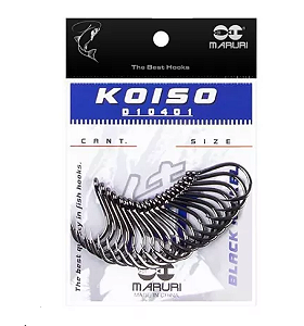 Anzol Maruri Koiso D10401 Black Nickel n°14 c/20