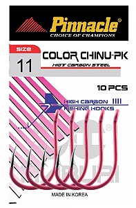 Anzol Color Chinu PK Pinnacle Maruri n° 04 c/10