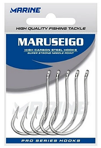 Anzol Maruseigo Nickel n°26 Marine Sports c/15 (cartela)