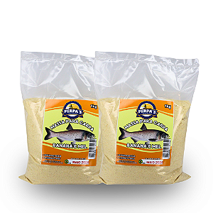 Kit C/2 Massa Perpas Para Carpa (1kg cada)