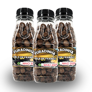 Kit C/3 Ração Furadinha Turbinada Para Pesca 120g