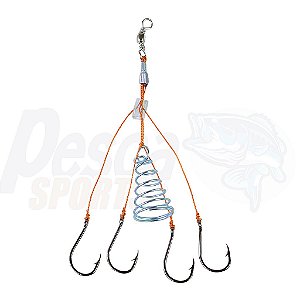 Chuveirinho Nylon Chinu Perpas Pesca 2 Pçs