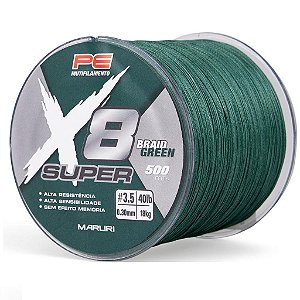 Linha 8X Super Braid Green