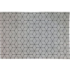 Kit Jogo Americano 4 Unidades 45x30cm Textilene Arte Cubos