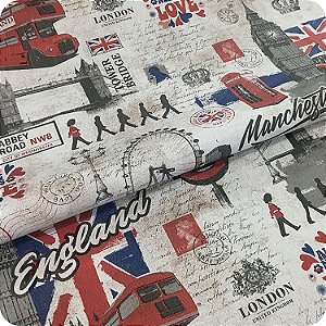 Corino Estampado No Metro Para Puffs Estofados Sofás England