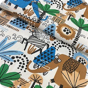 Corino Estampado No Metro Para Puffs Estofados Sofás Floresta