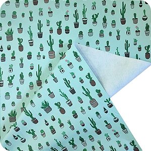 Corino Estampado No Metro Para Puffs Estofados Sofás Cactos