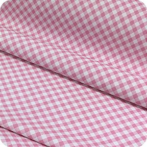 Corino Estampado No Metro Para Puffs Estofados Sofás Xadrez Rosa