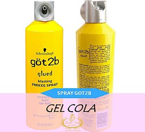 Spray Got2b - cola para Laces e Próteses