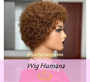 WIG HUMANA CACHEADA CURTA