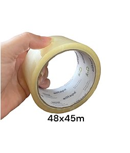 Fita Adesiva Transparente 48x45m - Alltape