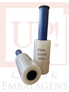 Bobina Filme Strech 10CM X 200M  Com Suporte