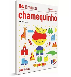 Papel Sulfite Branco A4 75g 210mmx297mm Chamequinho PT 100 FL
