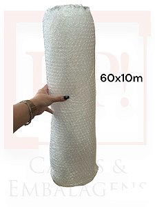 Plastico Bolha 60 cmx 10 metros