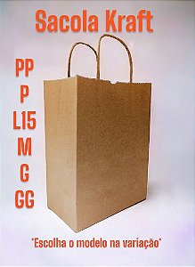 Sacola Kraft Lisa 80g