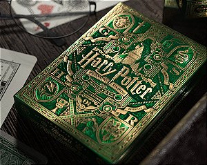 Baralho Harry Potter Premium | Personagens | Sonserina | Verde