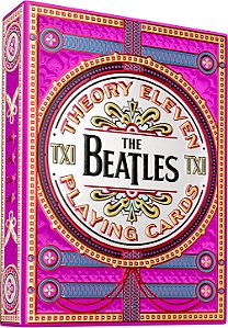 Baralho The Beatles Rosa Chiclete | Edição Premium