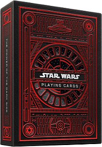 Baralho Star Wars | Dark Side | Vermelho | Personagens | Edição Premium