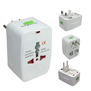 Adaptador Universal Tomadas All-In-One Padrão Americano (8957p)