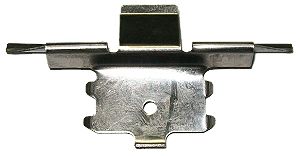 Mola Anti Ruido Freio Dianteiro Ford Fuision 06/ ...