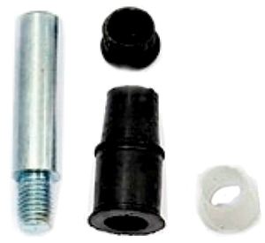 Kit Pino Guia Guarda pó Pinc Dianteiro Gol Gii/ Giii/ Iv
