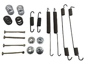 Reparo completo da sapata de freio traseira para 2 rodas Toro Flex 1.8 16V 2017 ED