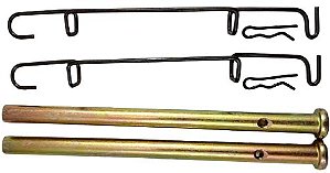 Reparo completo da pastilha para 1 roda sistema Varga F-4000