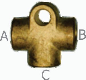 Tee do Freio C-10/ C-14