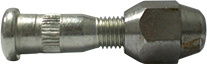 Conjunto de Parafuso de Roda Dianteira Toyota Hilux 4x4/ 4WD até 96