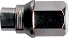 Porca Cega Cromada de Roda Dianteira e Traseira F-1000