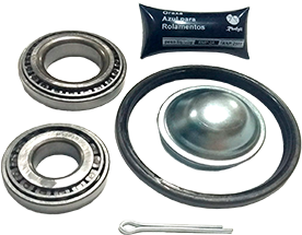Kit de Rolamento de Roda Dianteira S-10 2.2/ 2.4 após 96/ Blazer/ Grad Blazer até 99