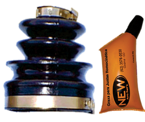 Kit de Coifa do Lado da Roda Fiat 147/ Uno/ Prêmio