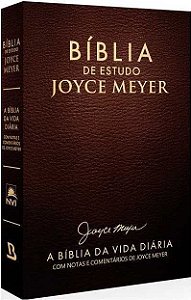 Bíblia de Estudo Joyce Meyer Vinho